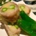 春のお弁当に　豚肉と春野菜の市松巻き