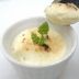 パルテノとホワイトチョコレートのブリュレ仕立て　カタラーナ風