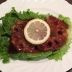 れんこんの牛肉はさみ揚げ＆赤ワインソース