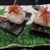 新生姜の炊き込みおにぎり　鰹節添え