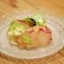 鮮度の一滴香る　鯛の昆布〆