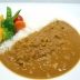野菜ペーストたっぷりのインドキーマカレー　温野菜添え