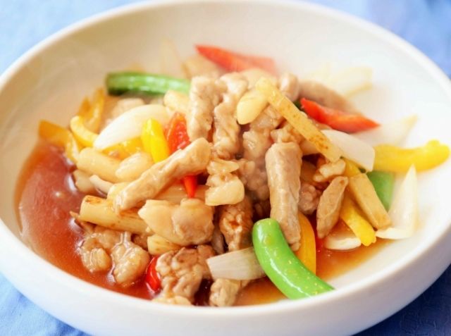 香醋肉塊 豚ロース肉の黒酢ソース 中川 優シェフのレシピ シェフごはん