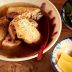 鶏手羽とレンコンのスープ