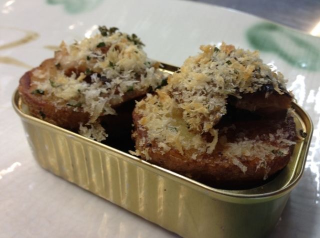 オイルサーディンの香草パン粉焼き 古藤 和豊シェフのレシピ シェフごはん