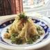 野菜の浅漬け入り冷製パスタ