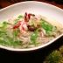 季節のきのこ　あんかけ豆腐