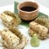 かつおまぶしのお刺身仕立て　長芋、クリームチーズ、アボカド