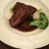 鹿バラ肉のカシス煮込み