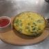 シラスと菜の花のフリッタータ
