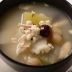 〔まかない〕清補涼鶏煲湯(冬瓜、鶏肉の炊き込みスープ）