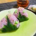 ビタミンと食物繊維たっぷり！しば漬けと枝豆のおにぎり