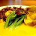 アサリとサラダ菜のイエローカレー