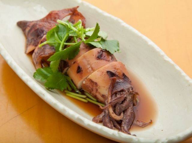福富れんこんと鶏肉のヤリイカの肉詰め 毛利 奈津美シェフのレシピ シェフごはん