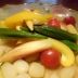 夏野菜のラッキョウマリネ
