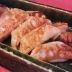 高菜漬けと竹の子の焼餃子