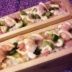 アスパラとプリプリ海老のちらし寿司