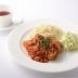 〔まかない〕鶏のトマト煮バスク風　バターライスと共に