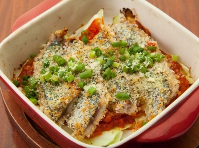 秋刀魚の香草パン粉焼き 岡 知孝シェフのレシピ シェフごはん