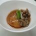 カブのもっちり焼き　～キノコあんかけ～