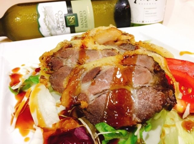 猪の塊角煮 サクサクフリッター揚げ 細谷 吉応シェフのレシピ シェフごはん