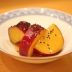さつまいもの昆布つゆあんかけ（大学芋風）
